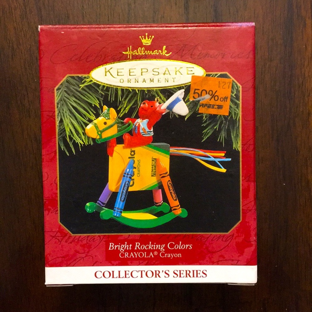 Bright Rocking Colors Crayola Crayon hallmark